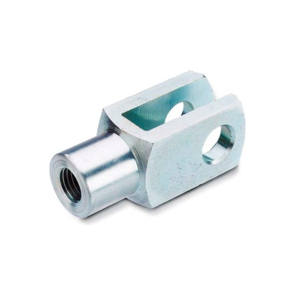 J.W. Winco J.W. Winco GN 71752 Clevis Fork Joints, Inch Size, Steel, 3/8 x 24L, 2-3/8" O.A.L 71752-3/8-40-3/8L - main
